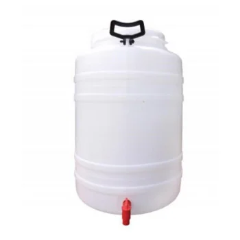 Zlatarplast bure 200l sa slavinom + pritiskivač Zlatarplast bure 200l sa slavinom + pritiskivač